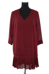 Robe Sézane  Bordeaux