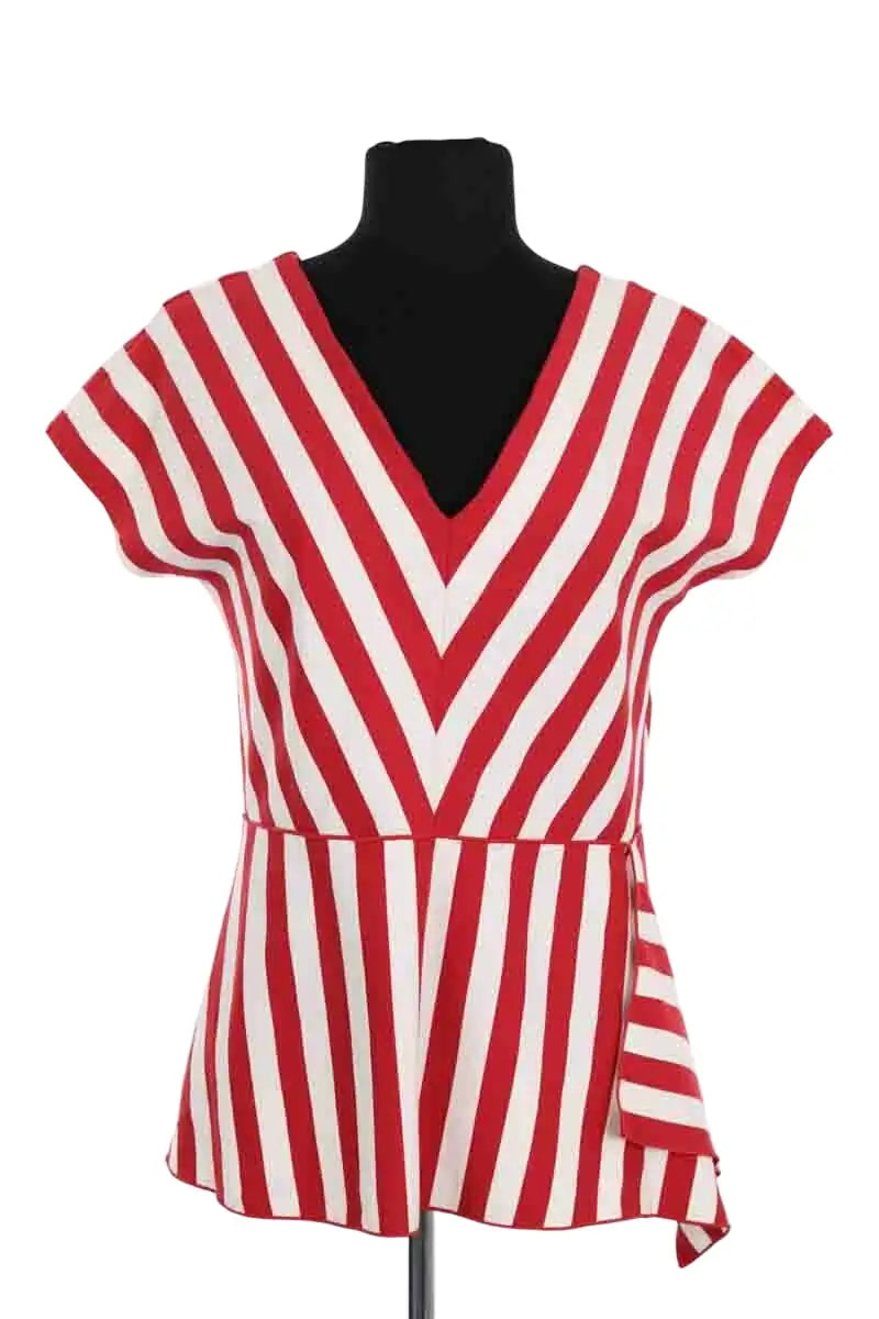 Top Max Mara Rouge en Coton, taille M - Seconde Main