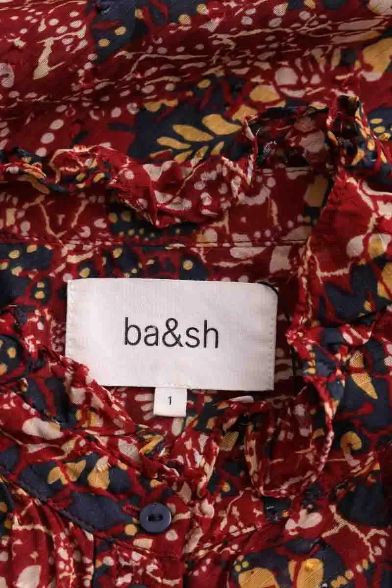 Blouse Ba&Sh Bordeaux en Viscose