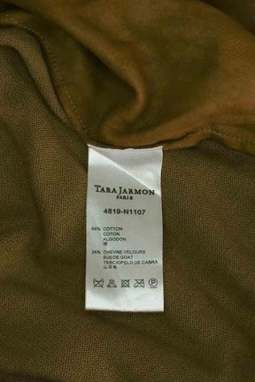 Cardigan Tara Jarmon Camel en Coton