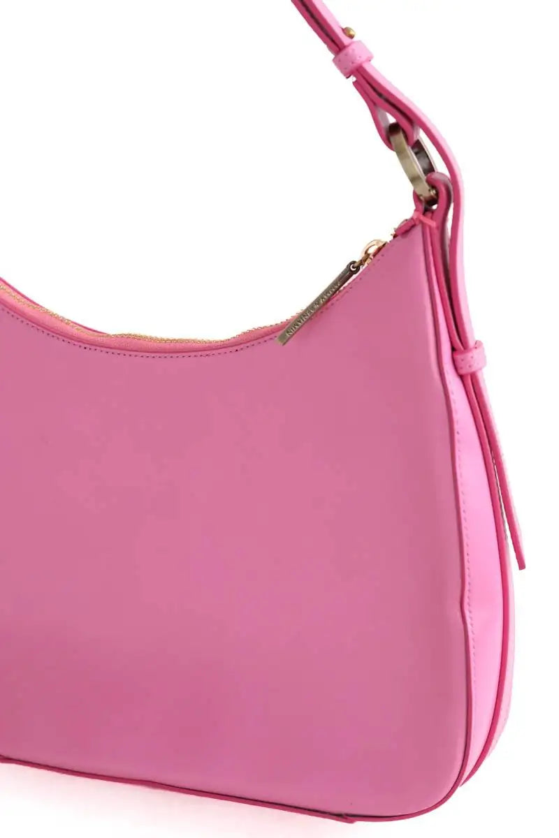 Sac porté épaule Tammy & Benjamin Rose en Cuir