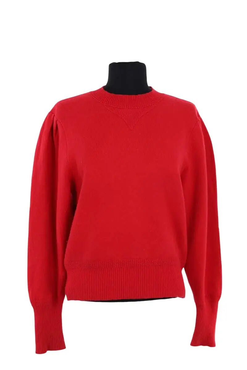 Pull Isabel Marant Étoile Rouge en Coton, taille L - Seconde Main