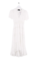Robe The Kooples Blanc en Viscose, taille S - Seconde Main