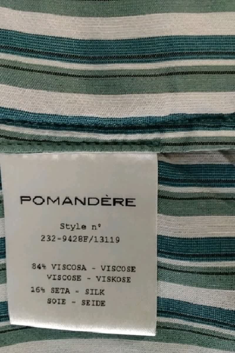 Blouse Pomandère  Turquoise