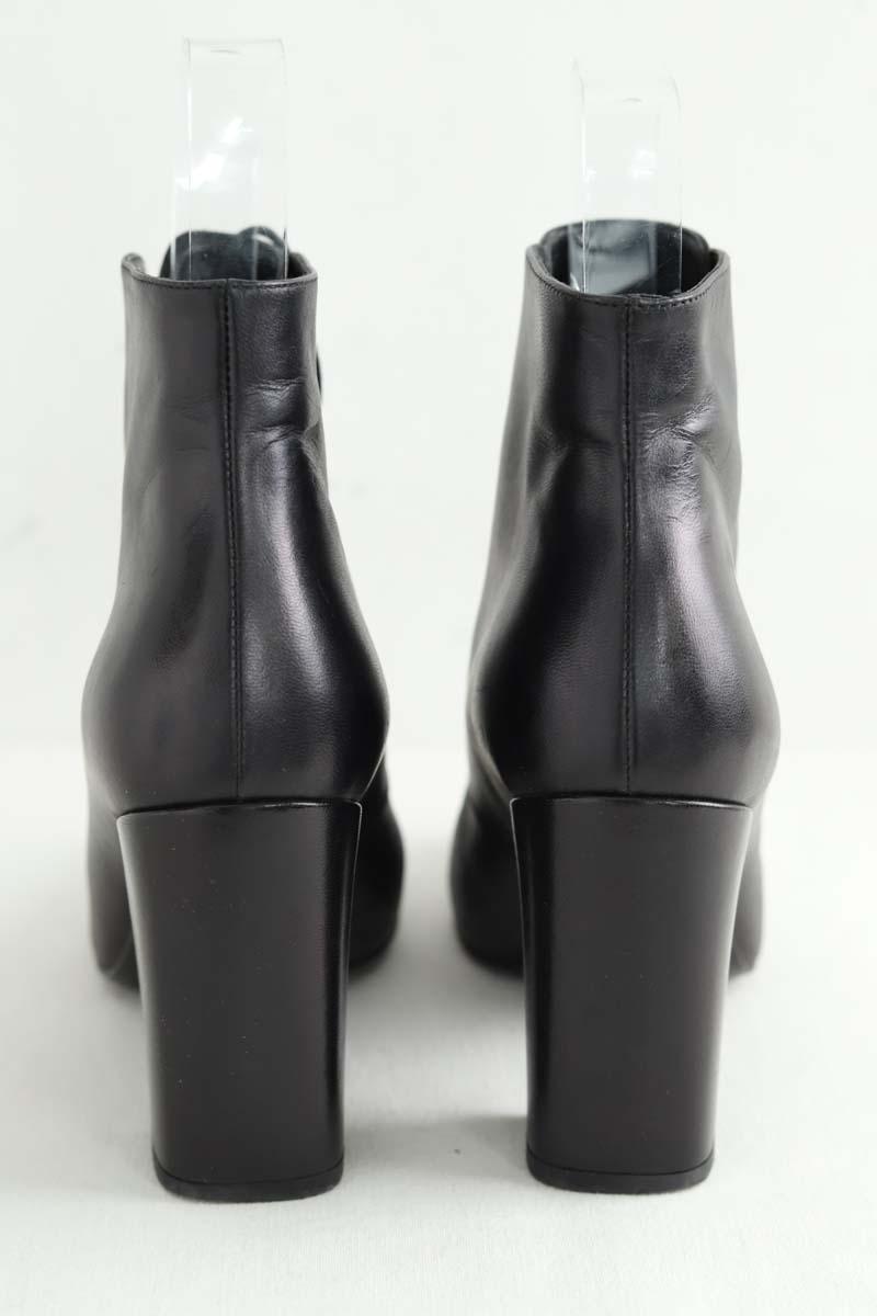 Boots à lacets Saint Laurent  Noir