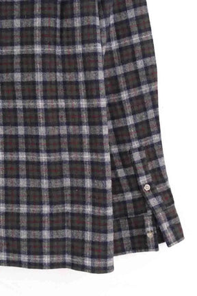 Chemise APC Kaki en Laine