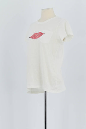 T-shirt Bone  Blanc