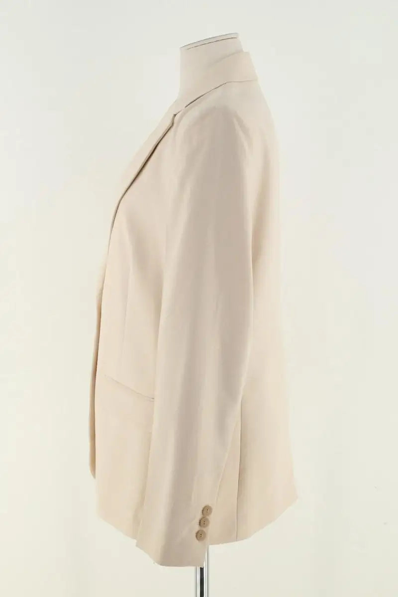 Blazer Calvin Klein Beige en Synthétique