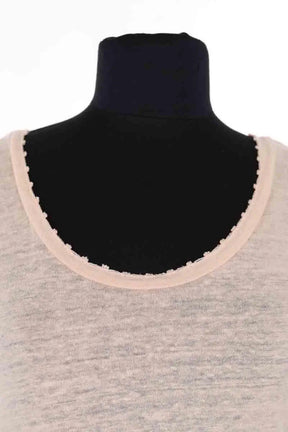 Top Claudie Pierlot Ecru en Lin