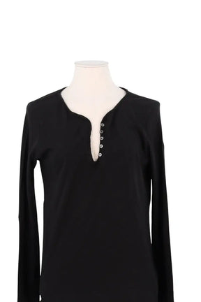 Top Zadig & Voltaire Noir en Coton, taille M - Seconde Main