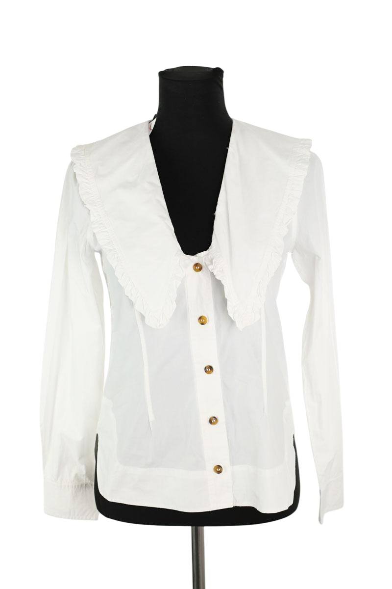 Blouse Ganni  Blanc