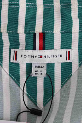 Chemise Tommy Hilfiger Vert en Viscose