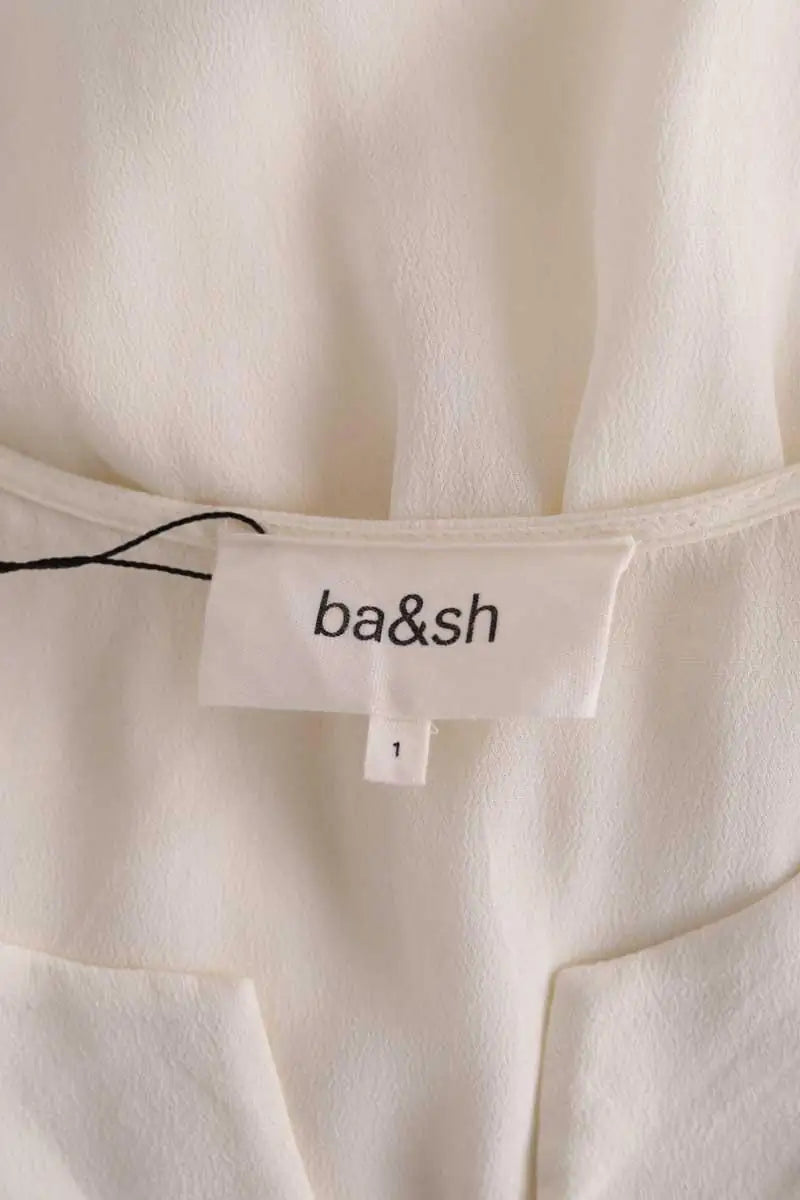 Robe Ba&Sh Blanc en Viscose