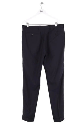 Pantalon droit Givenchy Marine en Laine