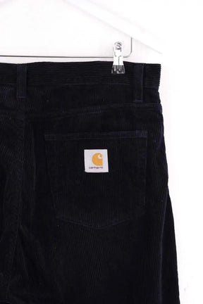 Pantalon droit Carhartt Marine en Coton