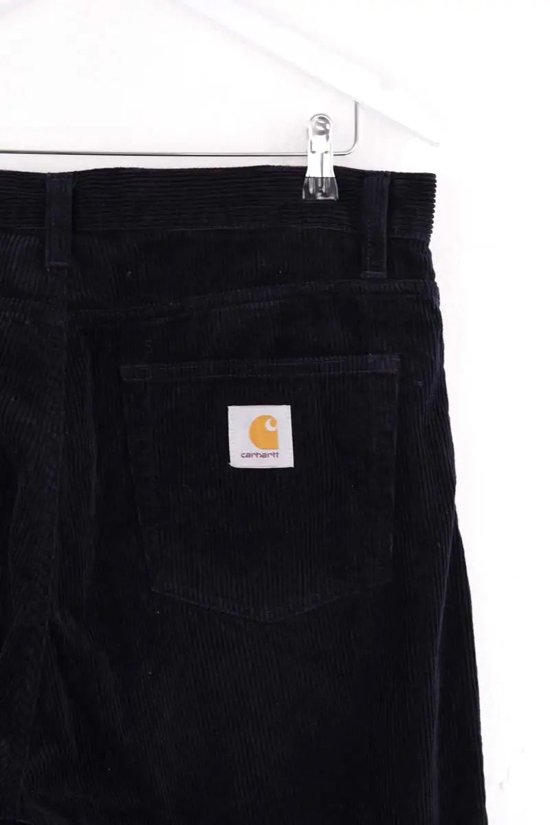 Pantalon droit Carhartt Marine en Coton