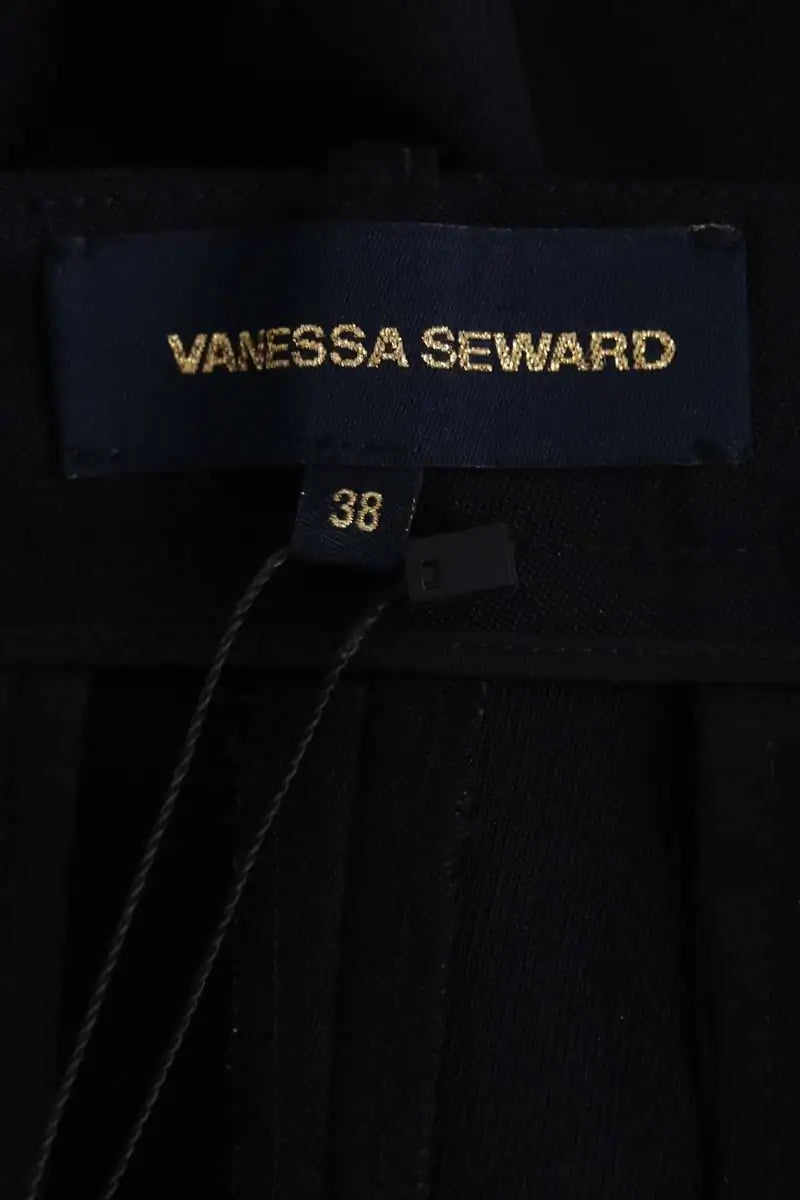 Pantalon Vanessa Seward Noir en Laine