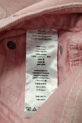 Jean droit RE/DONE  Rose