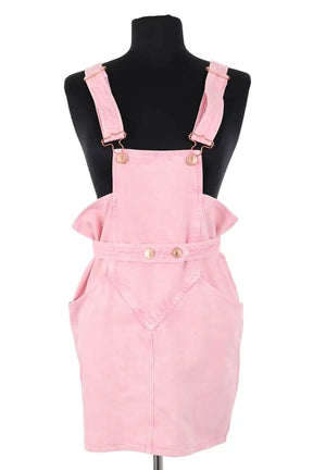 Robe Isabel Marant Dolessa Rose en Coton, taille S - Seconde Main
