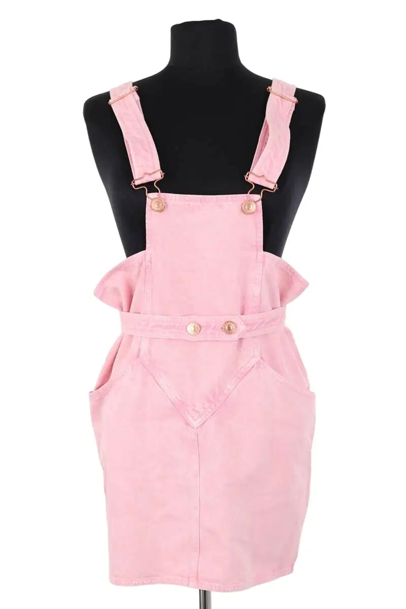 Robe Isabel Marant Dolessa Rose en Coton, taille S - Seconde Main