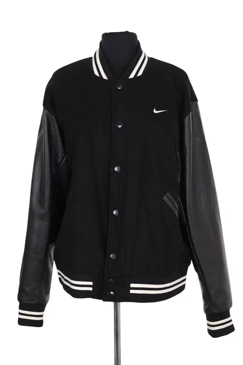 Blouson Nike Noir en Laine, taille S - Seconde Main