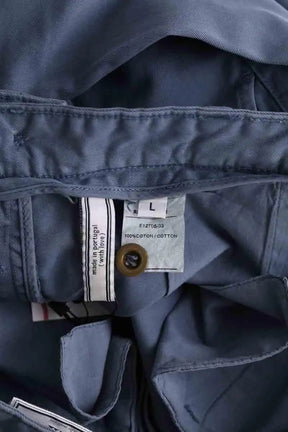Pantalon droit Ami Bleu en Coton