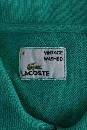 Polo Lacoste Vert en Coton