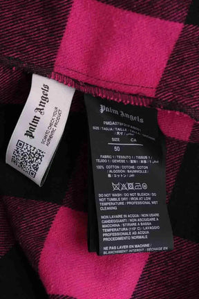 Chemise Palm Angels Rose en Laine