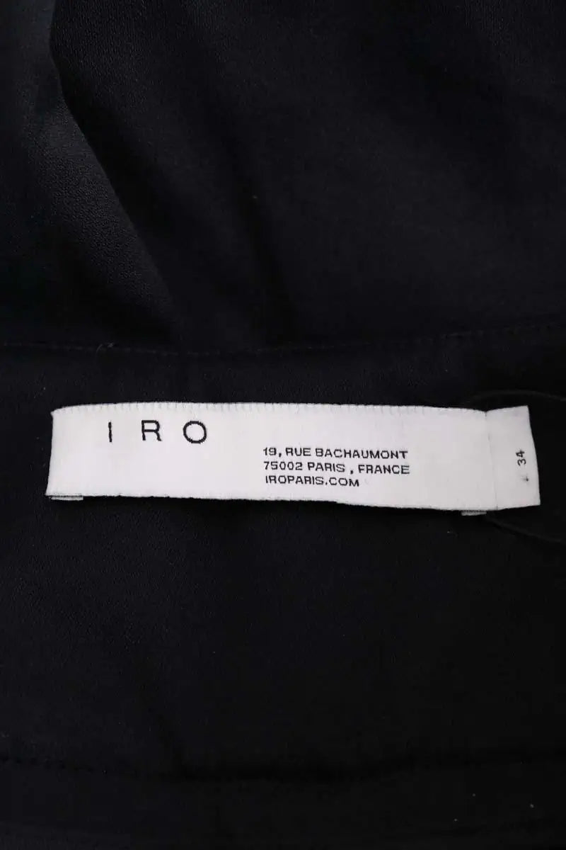 Mini short Iro Poetic Noir en Synthétique