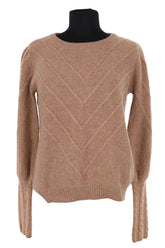 Pull Notshy Camel en Cachemire, taille S - Seconde Main