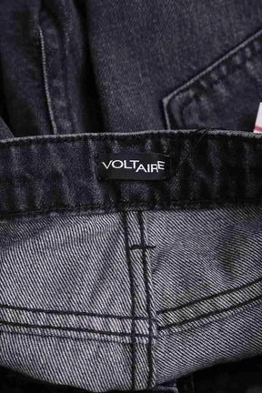 Jean large Zadig & Voltaire The whitney wide leg Noir en Coton