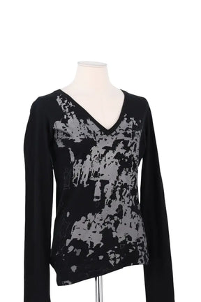 T-shirt Barbara Bui Noir en Coton, taille XS - Seconde Main