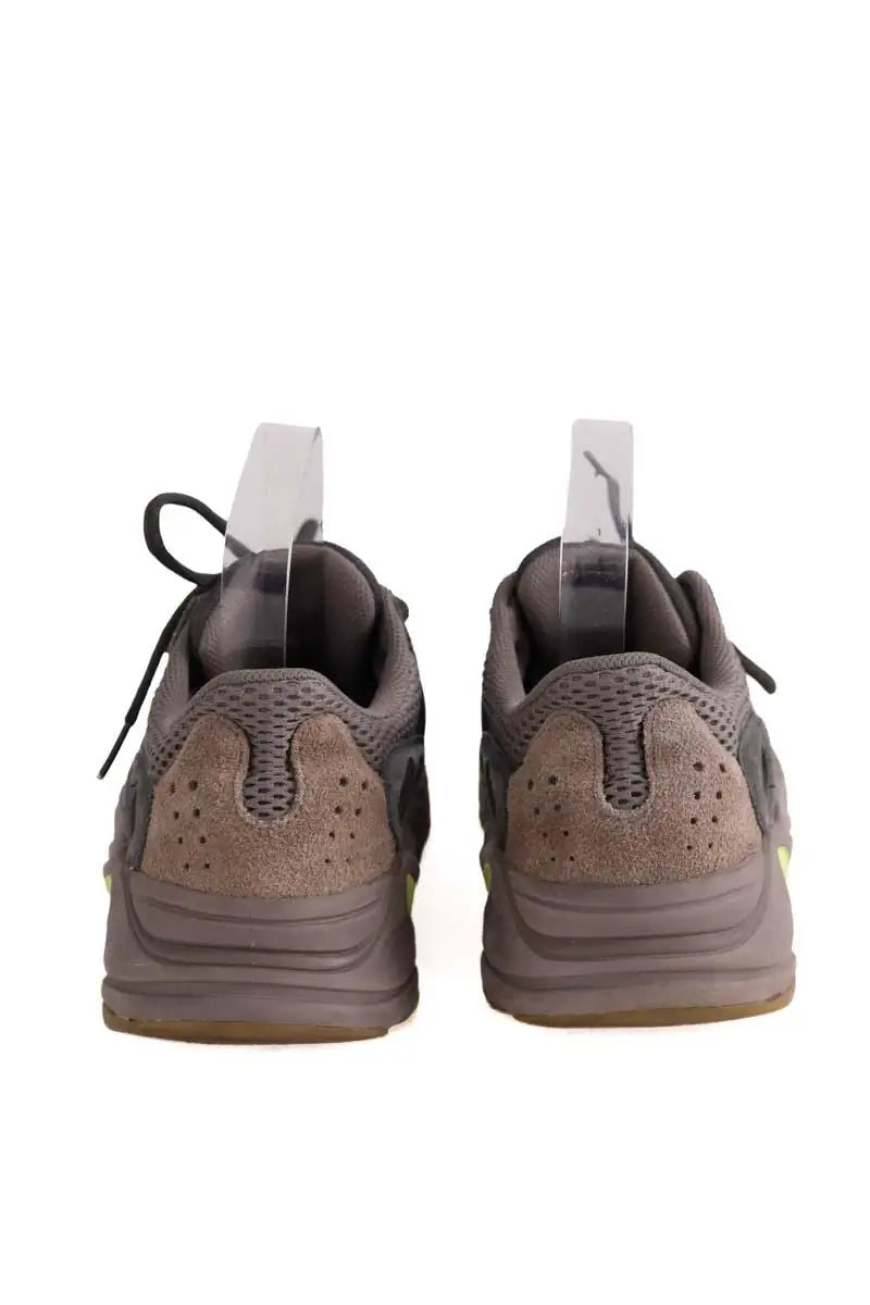 Baskets Yeezy Marron en Cuir