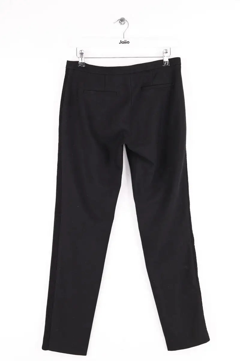 Pantalon droit Maje Noir en Synthétique