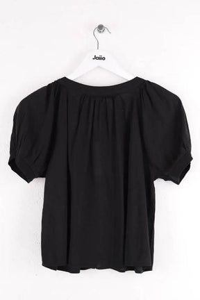 Blouse Reformation Noir en Coton