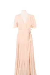 Robe Ba&Sh Beige en Viscose, taille S - Seconde Main