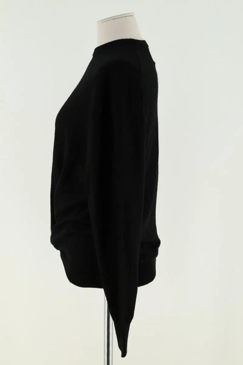 Pull Laurence Bras Noir en Laine