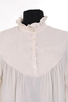 Blouse Raquel Allegra Blanc en Synthétique