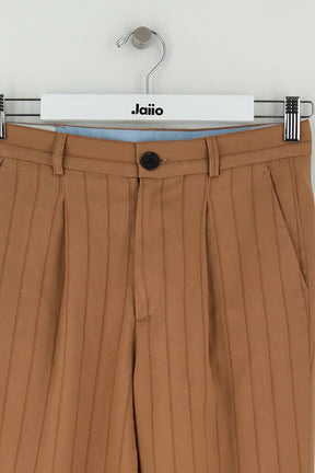 Pantalon droit Leon & Harper  Marron