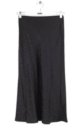 Jupe Réalisation Noir en Soie, taille S - Seconde Main