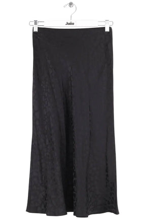Jupe Réalisation Noir en Soie, taille S - Seconde Main