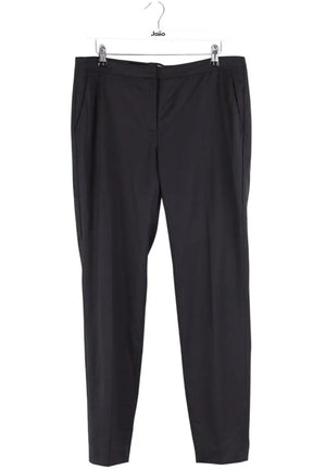 Pantalon droit The Kooples Noir en Laine, taille XL - Seconde Main