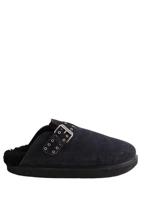 Sabots Isabel Marant MIRST Noir en Daim, taille 42 - Seconde Main