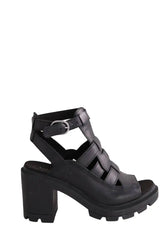 Sandales Timberland Noir en Cuir, taille 38 - Seconde Main
