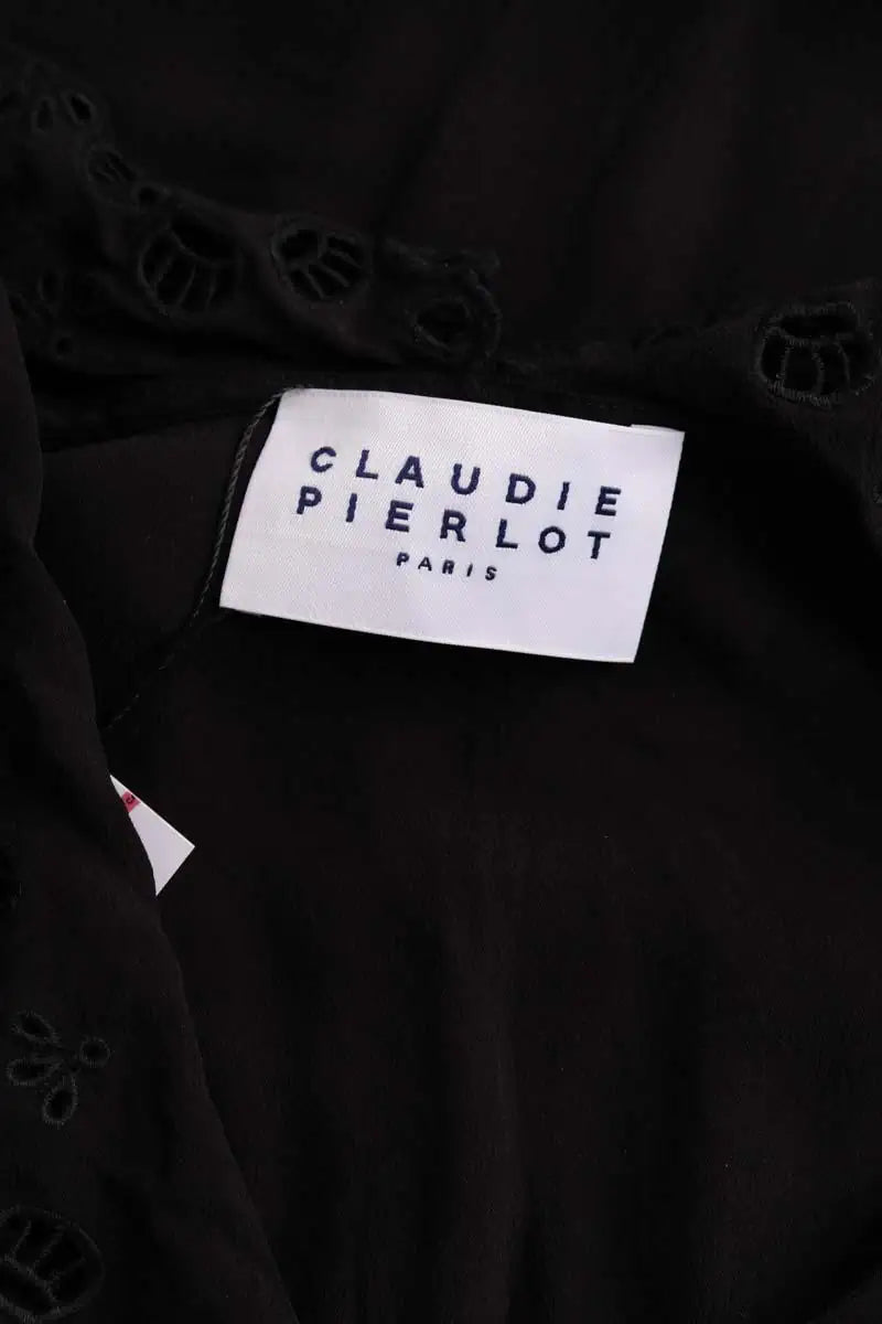 Robe Claudie Pierlot Noir en Viscose