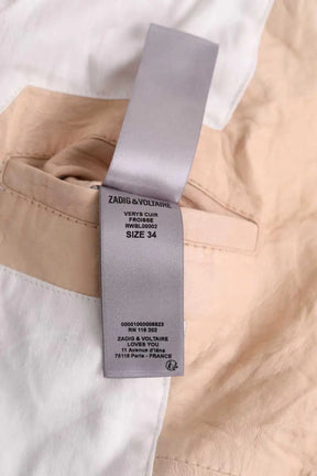 Veste Zadig & Voltaire Beige en Cuir