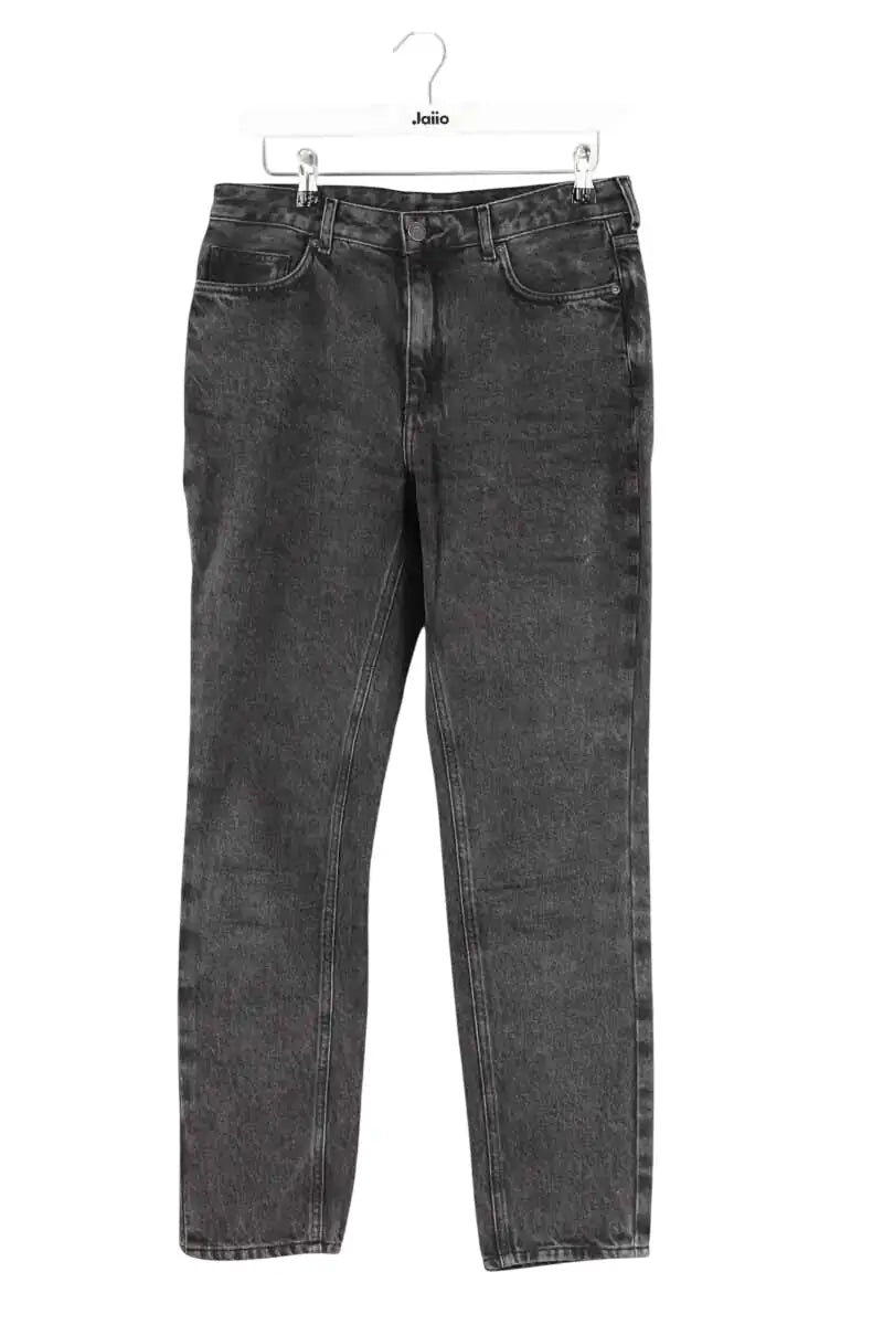 Jean droit American Vintage Noir en Coton, taille M - Seconde Main