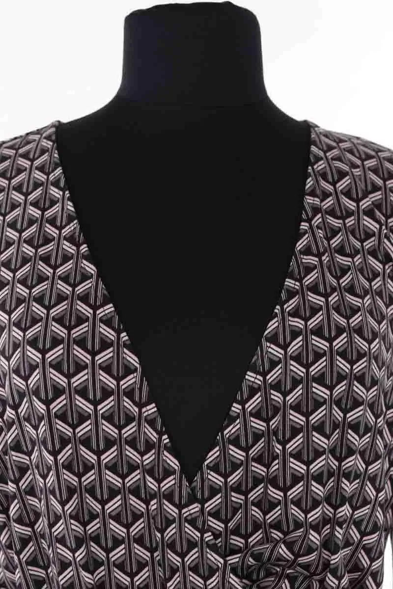 Robe Diane Von Furstenberg Noir en Synthétique