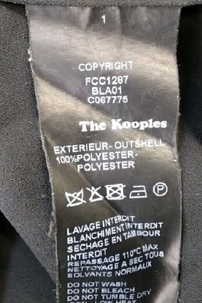 Top sans manche The Kooples  Noir
