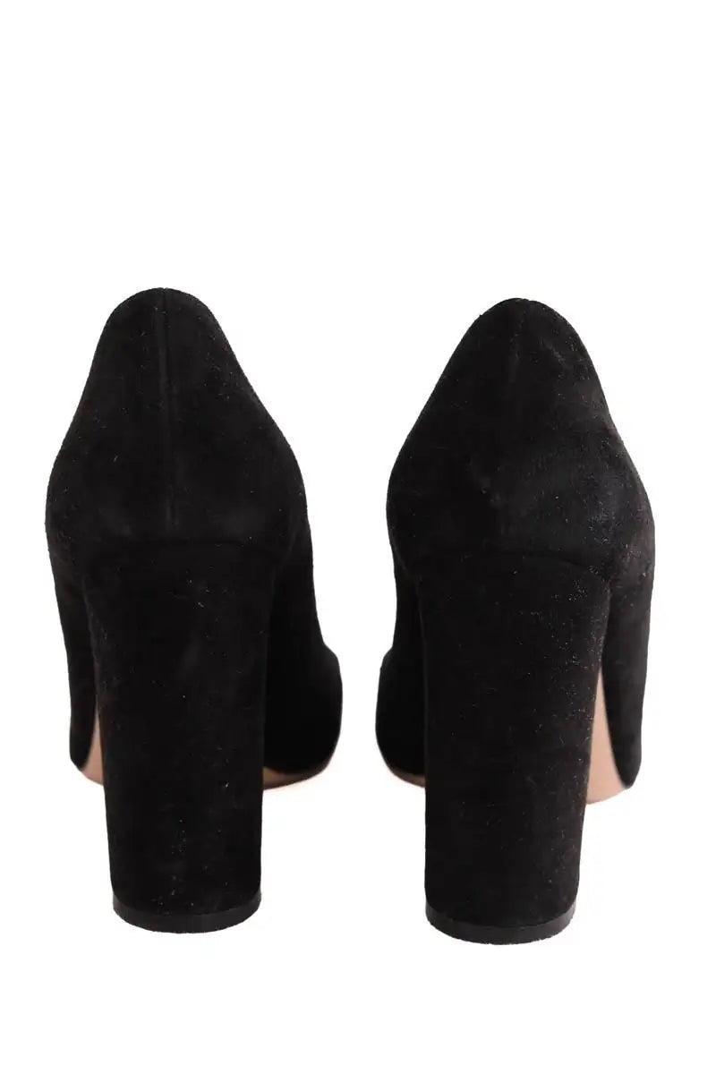 Talons Gianvito Rossi Noir en Daim